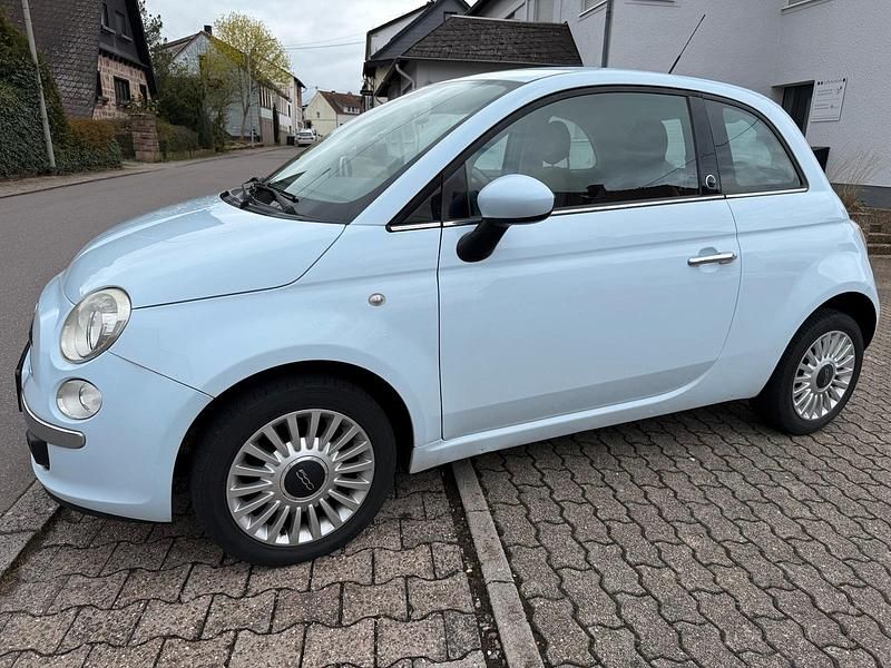 Gebraucht Fiat 500 69 PS (50 kW) 2009 Blau Cabrio