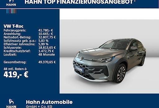Neu VW T-Roc Style 150 PS (110 kW) 2026 Grau SUV