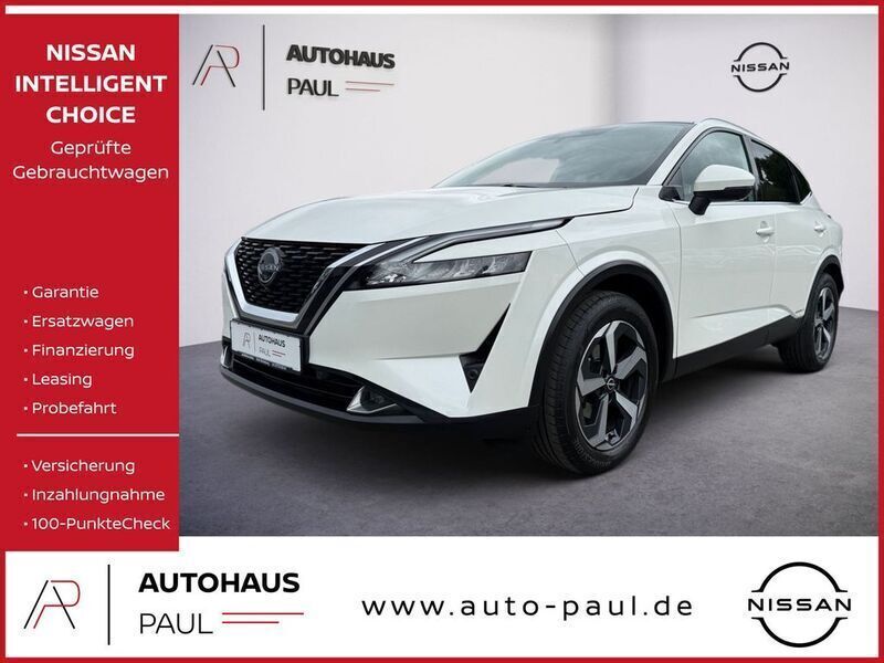 Brilliant white (m) Gebraucht 2022 Nissan Qashqai N-Connecta SUV | 27.777 € (Fairer Preis) - Bild 1/4
