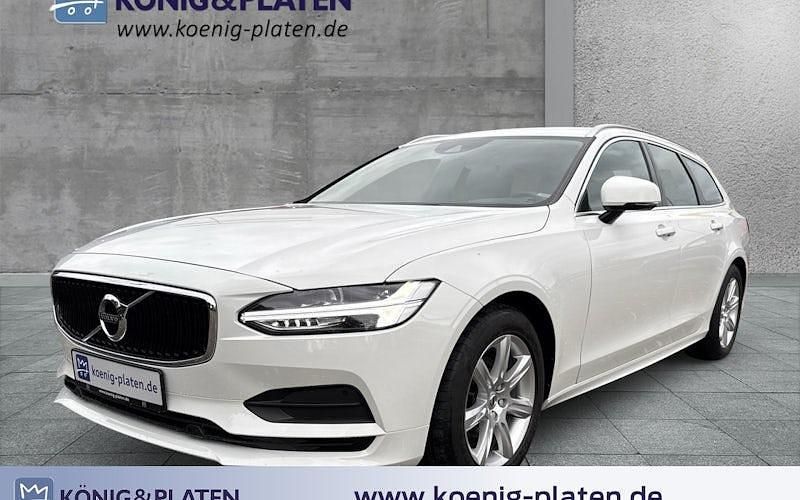 Ice white solid solid (weiß) Gebraucht 2019 Volvo V90 Momentum Kombi | 21.990 € (Fairer Preis) - Bild 1/4