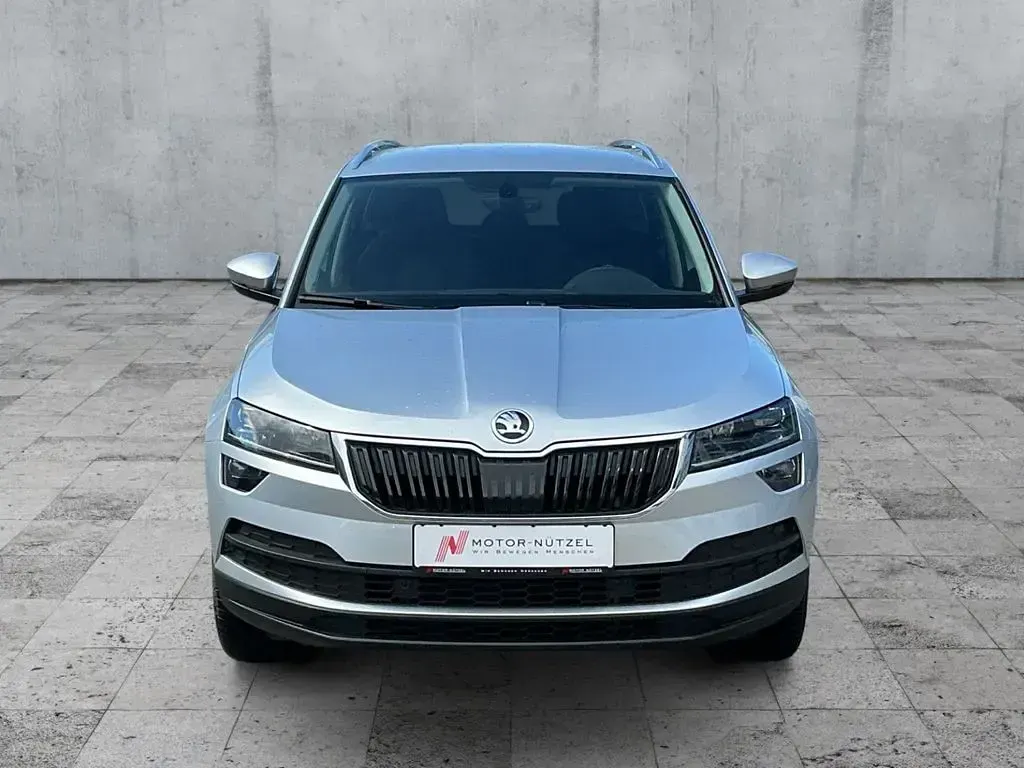 Gebraucht Skoda Karoq Clever 150 PS (110 kW) 2022 Silber SUV