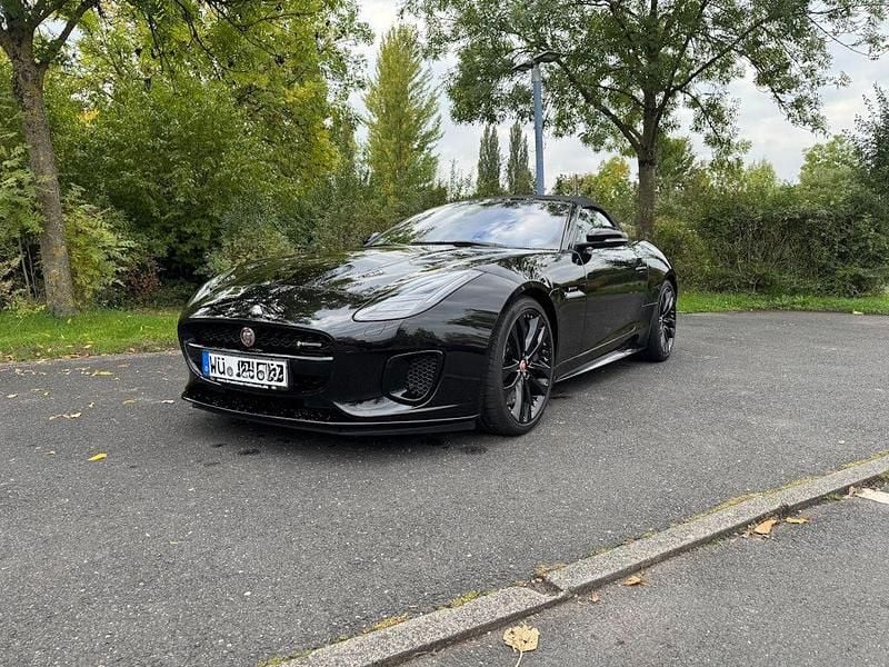 Schwarz Gebraucht 2018 Jaguar F-Type R-Dynamic Cabrio | 38.500 € (Teuer) - Bild 1/4