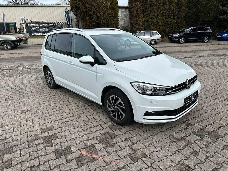 Gebraucht VW Touran Join 150 PS (110 kW) 2019 Weiß Van / Kleinbus