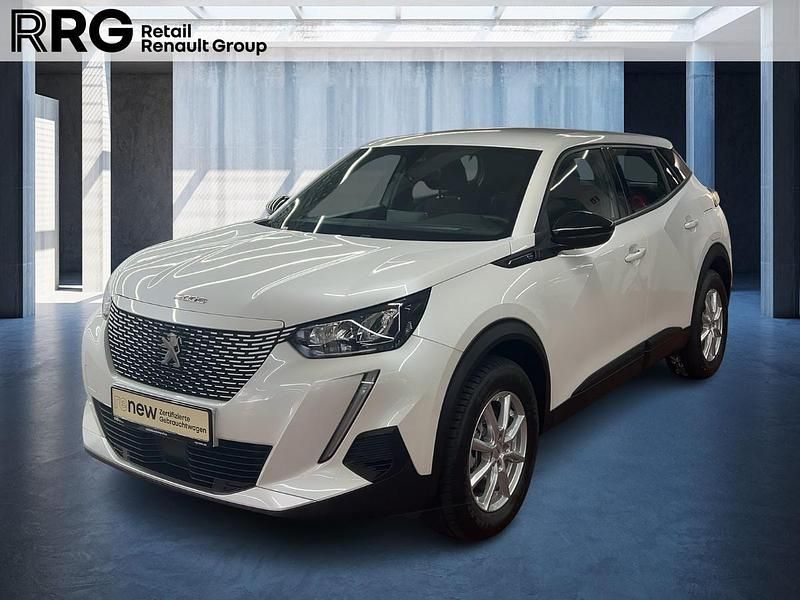Weiß Gebraucht 2023 Peugeot e-2008 Active SUV | 21.990 € (Fairer Preis) - Bild 1/3