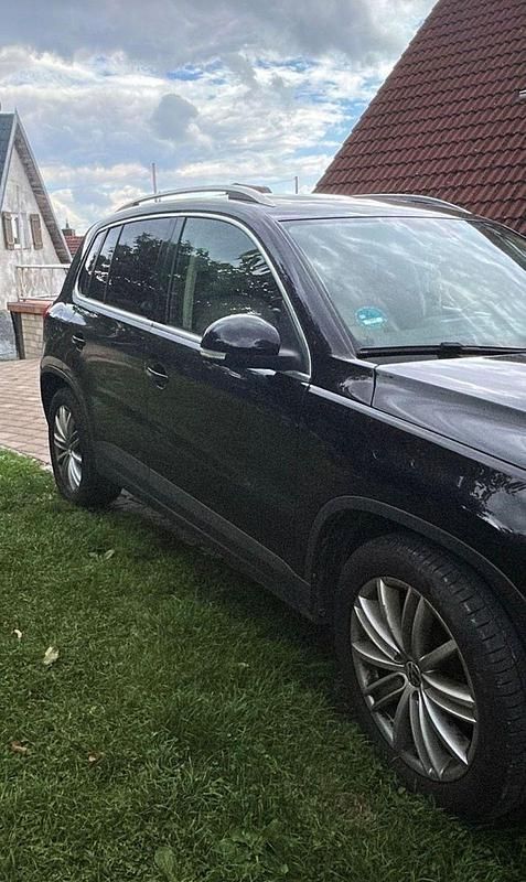 Gebraucht VW Tiguan Sportline 150 PS (110 kW) 2008 Schwarz SUV