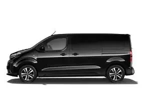 Neu Peugeot Traveller 179 PS (131 kW) 2026 Schwarz (perla nera schwarz) Van / Kleinbus