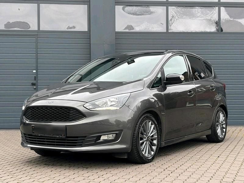 Grau Gebraucht 2019 Ford C-MAX Sport Van / Kleinbus | 10.999 € (Superpreis) - Bild 1/4