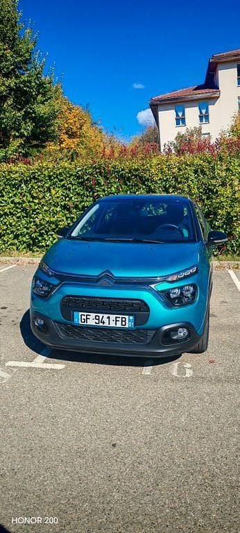 Blau Gebraucht 2022 Citroën C3 PureTech Kleinwagen | 7.500 € (Superpreis) - Bild 1/4