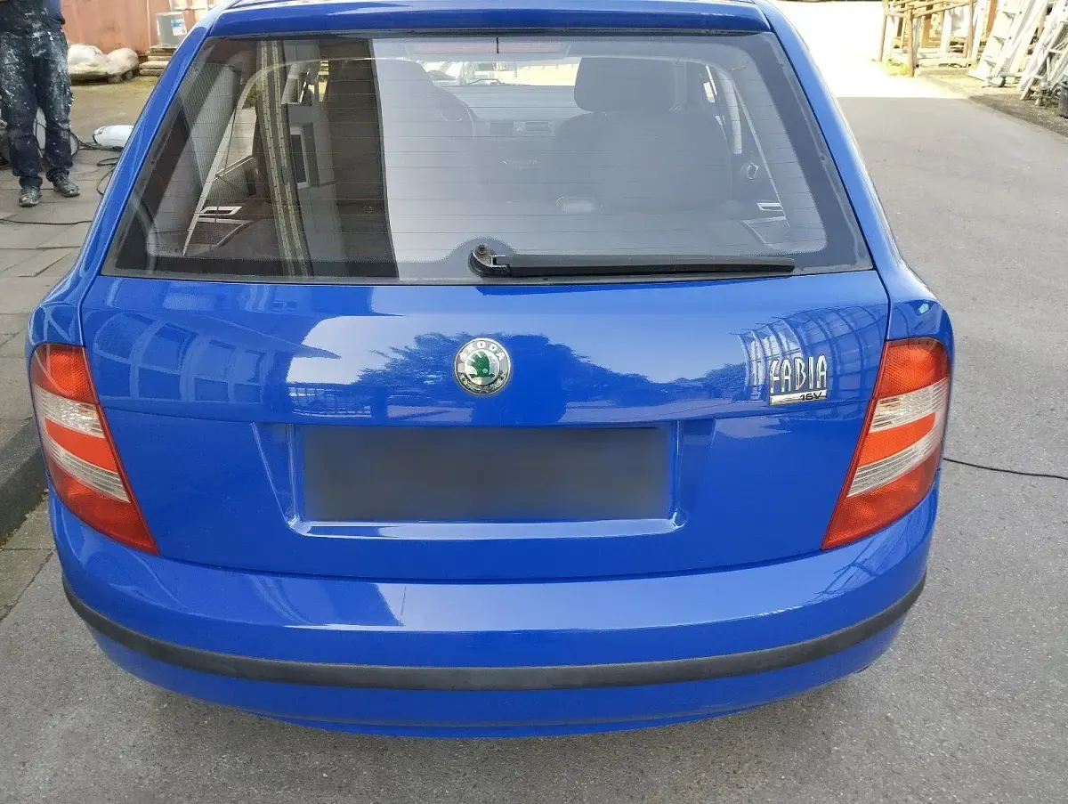 Gebraucht Skoda Fabia 2007 Blau Kombi