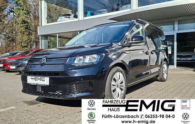 Neu VW Caddy Maxi Basis 122 PS (89 kW) 2025 Schwarz Van / Kleinbus