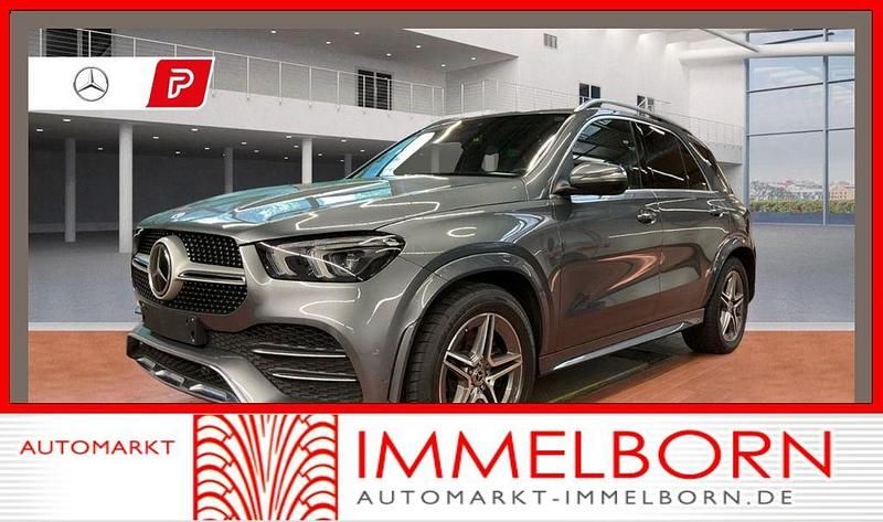 Grau Gebraucht 2022 Mercedes GLE350 AMG SUV | 60.590 € (Guter Preis) - Bild 1/4