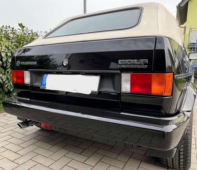Gebraucht VW Golf Cabriolet 98 PS (72 kW) 1990 Schwarz Cabrio