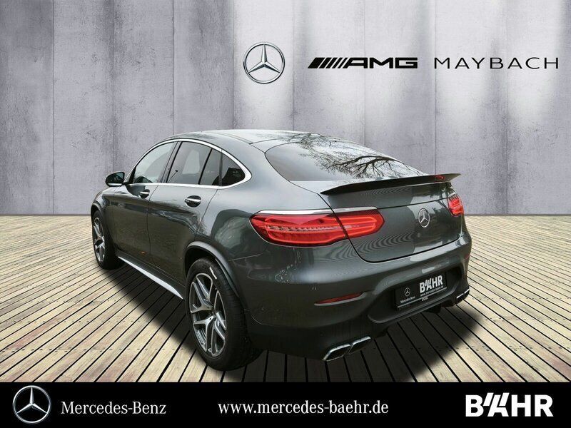 Gebraucht Mercedes GLC63 AMG AMG 510 PS (375 kW) 2018 Lack selenitgrau (metallic) SUV