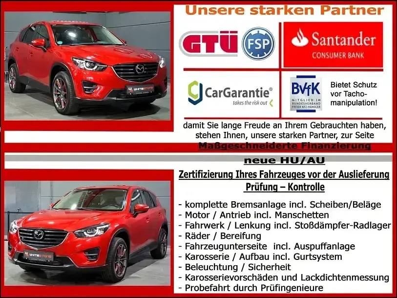 Gebraucht Mazda CX-5 Nakama Intense 175 PS (128 kW) 2017 Rot SUV