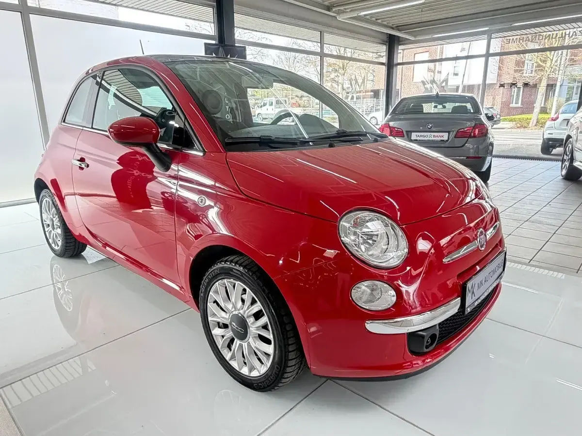 Gebraucht Fiat 500 Lounge 69 PS (50 kW) 2014 Rot Kleinwagen