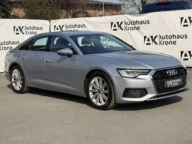 Używany Audi A6 S-Line 265 KM (194 kW) 2024 Srebrny Sedan/Limuzyna