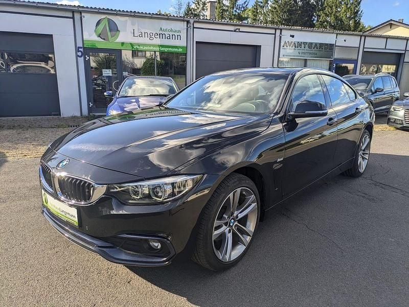 Schwarz Gebraucht 2018 BMW 420 Gran Coupé Sport Line Coupé | 19.860 € (Fairer Preis) - Bild 1/4