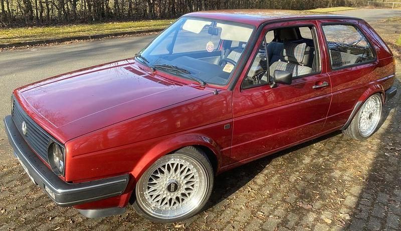 Gebraucht VW Golf II 72 PS (52 kW) 1987 Rot Kleinwagen