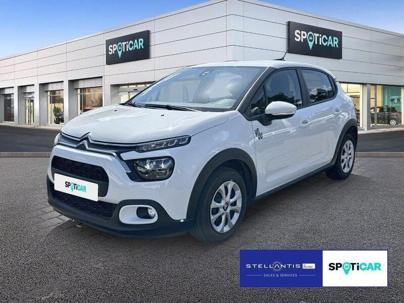 Weiß Gebraucht 2023 Citroën C3 PureTech Kleinwagen | 11.880 € (Superpreis) - Bild 1/4
