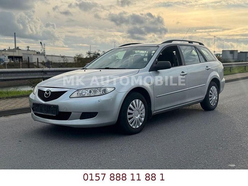 Silber Gebraucht 2003 Mazda 6 Comfort Kombi | 2.999 € - Bild 1/4