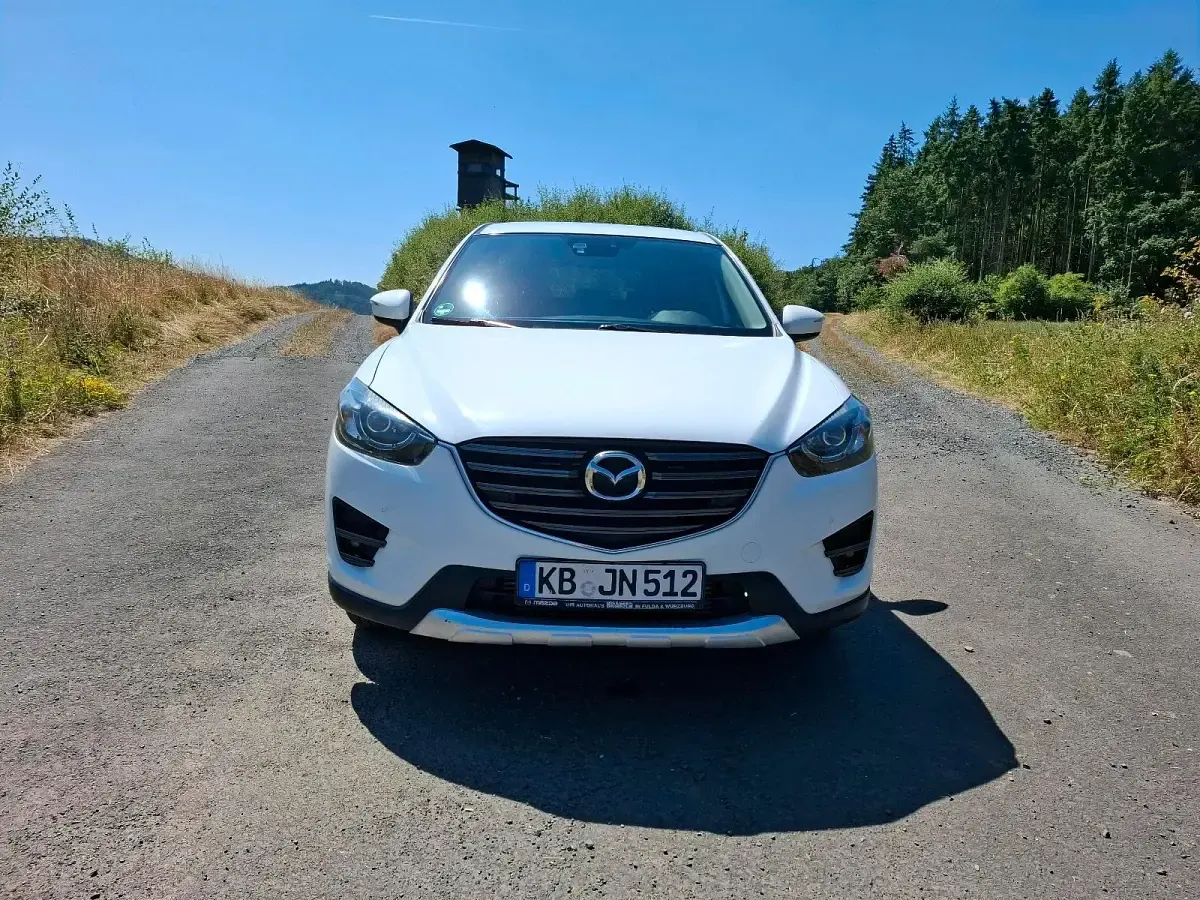 Gebraucht Mazda CX-5 150 PS (110 kW) 2016 Weiß SUV