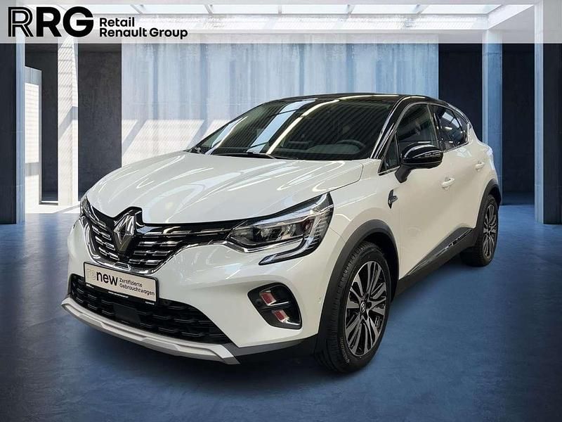 Gebraucht Renault Captur Iconic 91 PS (66 kW) 2023 Perlmuttweiß, dach blackpear SUV