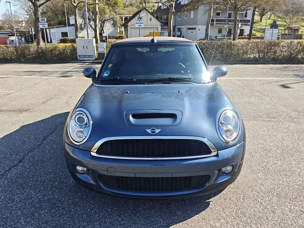 Usata Mini Cooper S Cabriolet 174 CV (127 kW) 2009 Blu Cabrio