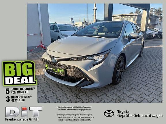 Manhattangrau metallic Gebraucht 2021 Toyota Corolla Business Edition Kombi | 17.690 € (Fairer Preis) - Bild 1/4