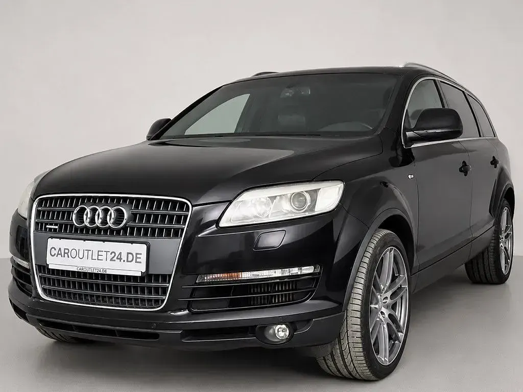 Gebraucht Audi Q7 S-line plus 239 PS (175 kW) 2008 Phantomschwarz SUV
