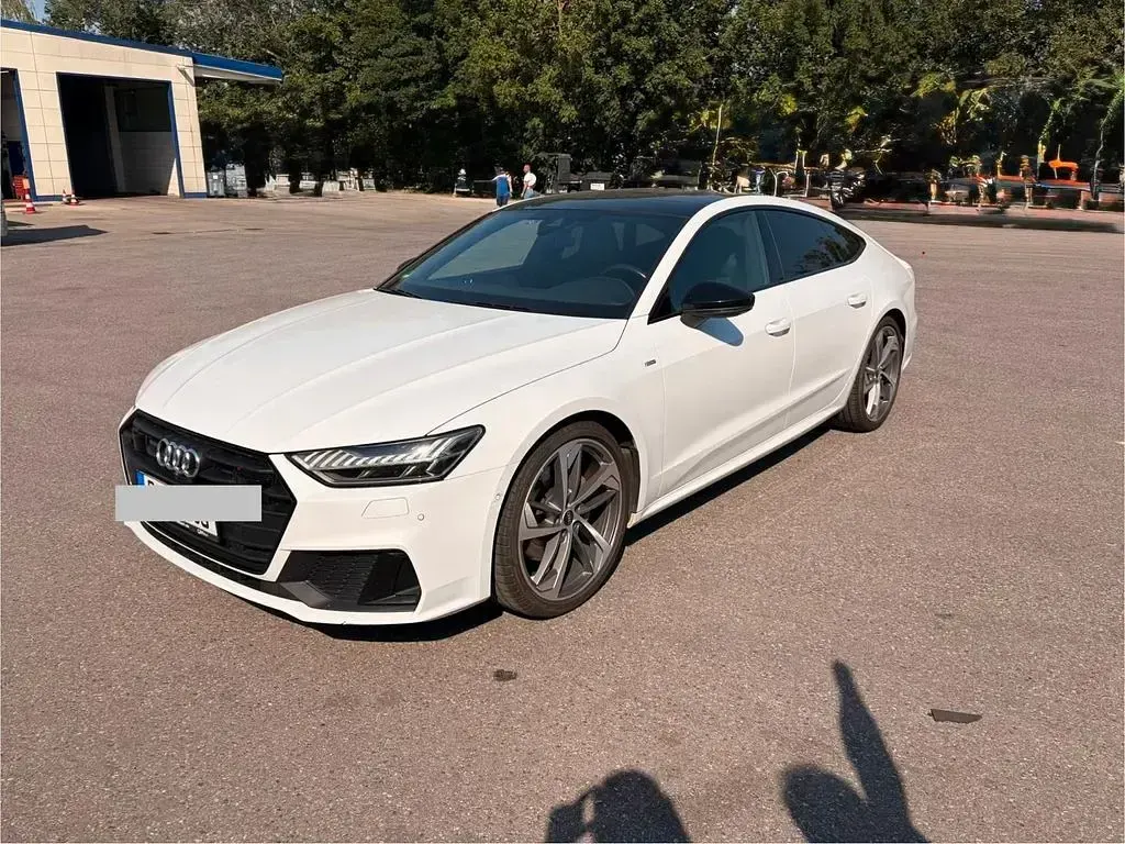 Gebraucht Audi A7 Sport 286 PS (210 kW) 2019 Weiß Limousine