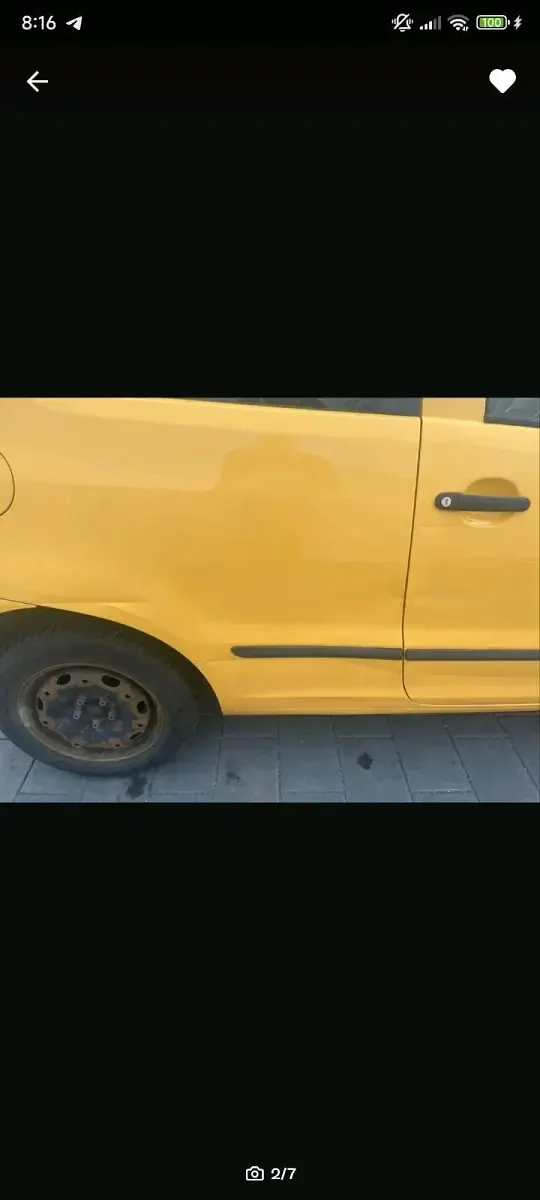 Używany VW Fox 54 KM (39 kW) 2006 Żółty Hatchback