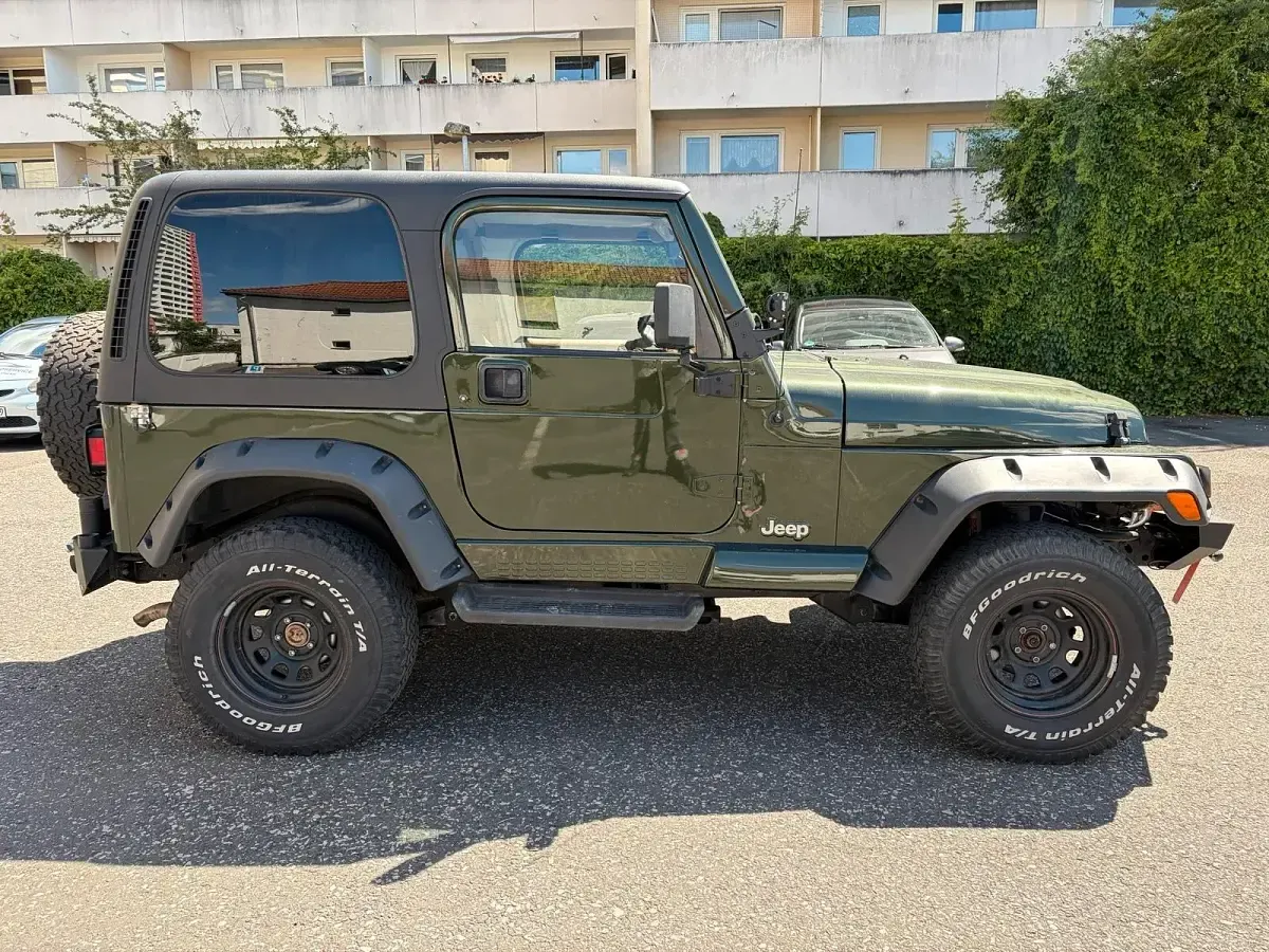 Gebraucht Jeep Wrangler Sahara 1998 Grün SUV