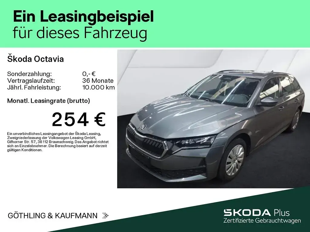 Gebraucht Skoda Octavia Essence 116 PS (85 kW) 2025 Graphitegrau metallic Kombi