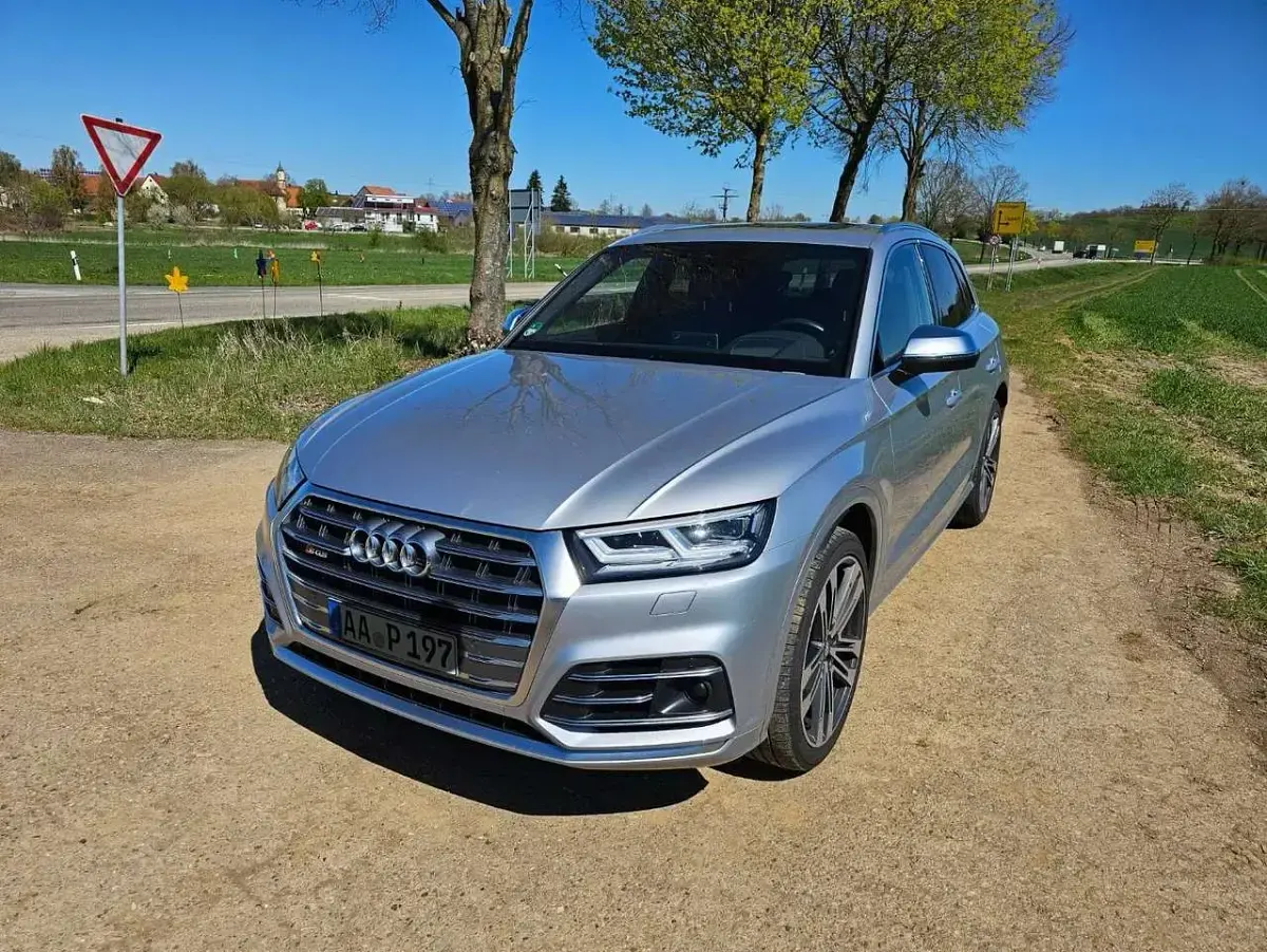 Gebraucht Audi SQ5 347 PS (255 kW) 2019 Silber SUV
