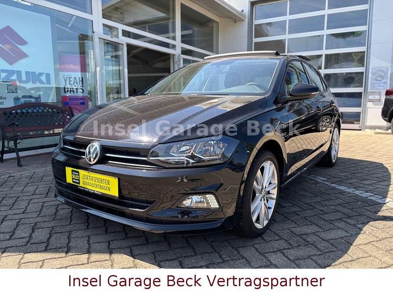 Schwarz Gebraucht 2018 VW Polo Comfortline Kleinwagen | 13.198 € (Fairer Preis) - Bild 1/4
