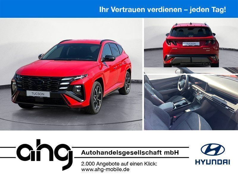 Rot Neu 2025 Hyundai Tucson N Line SUV | 39.888 € (Guter Preis) - Bild 1/4