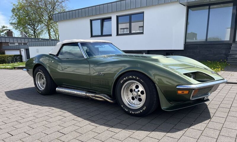 Grün Gebraucht 1970 Corvette C3 Cabrio | 46.900 € - Bild 1/4
