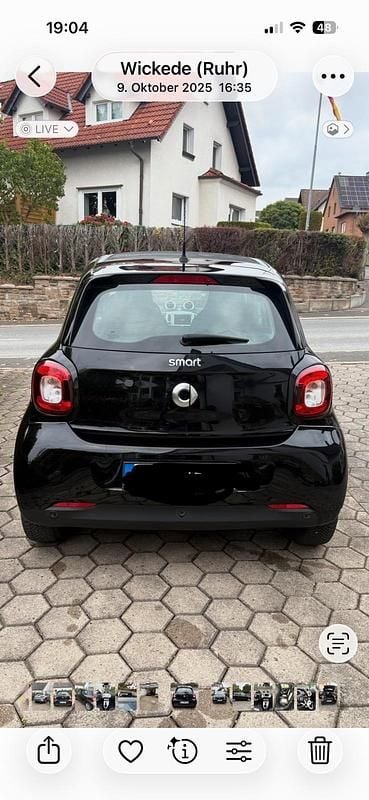 Gebraucht Smart ForTwo Cabrio Passion 71 PS (52 kW) 2015 Schwarz Cabrio