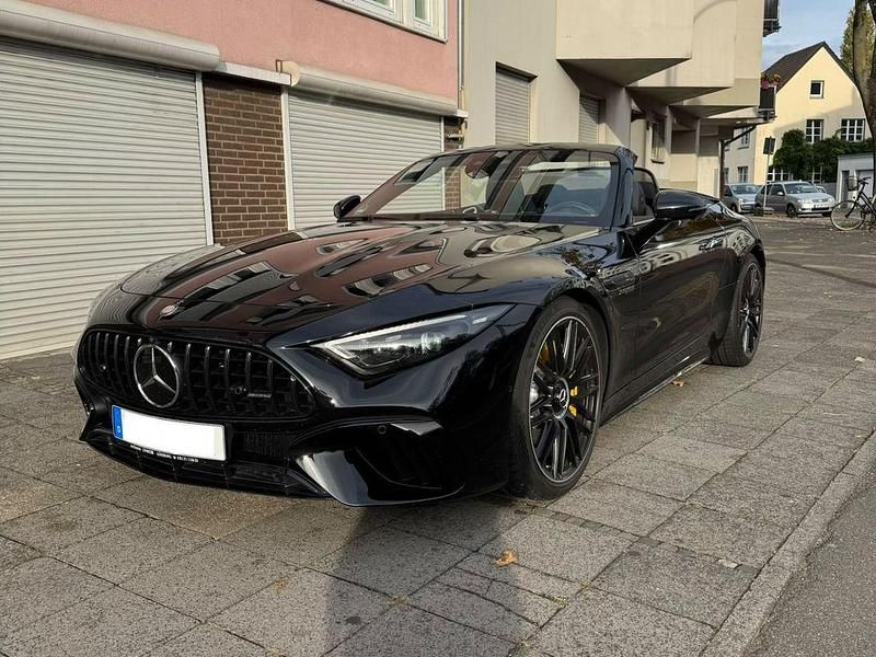 Schwarz Gebraucht 2023 Mercedes SL63 AMG AMG Cabrio | 149.900 € (Teuer) - Bild 1/4