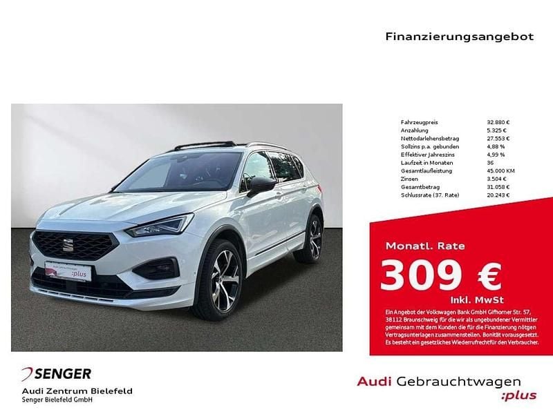 Weiß Gebraucht 2022 Seat Tarraco 4Drive SUV | 32.880 € (Fairer Preis) - Bild 1/4