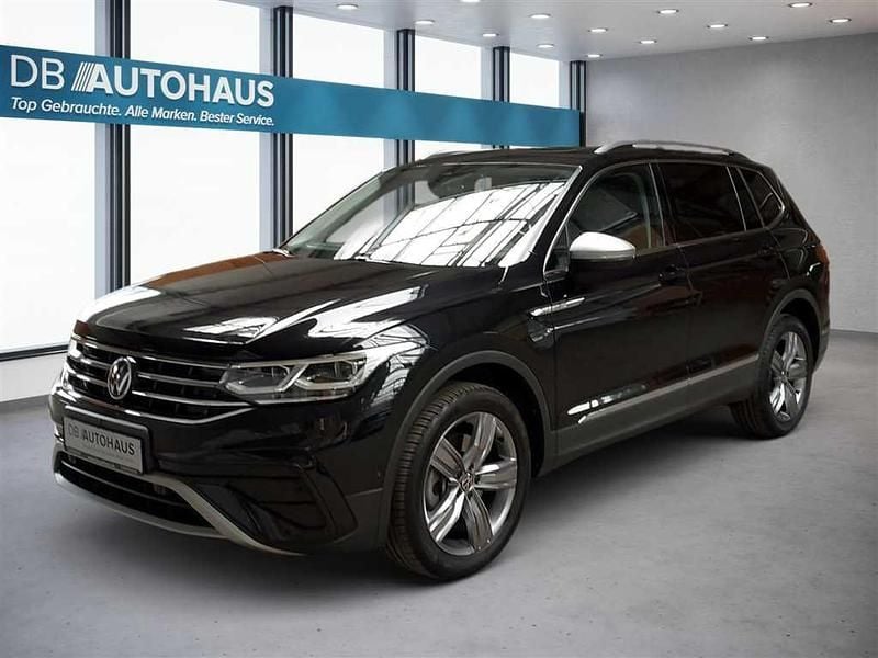 Schwarz Gebraucht 2023 VW Tiguan Allspace Elegance SUV | 38.850 € (Guter Preis) - Bild 1/4