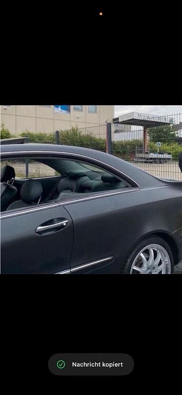 Schwarz Gebraucht 2003 Mercedes CLK320 Coupé | 3.800 € (Guter Preis) - Bild 1/3