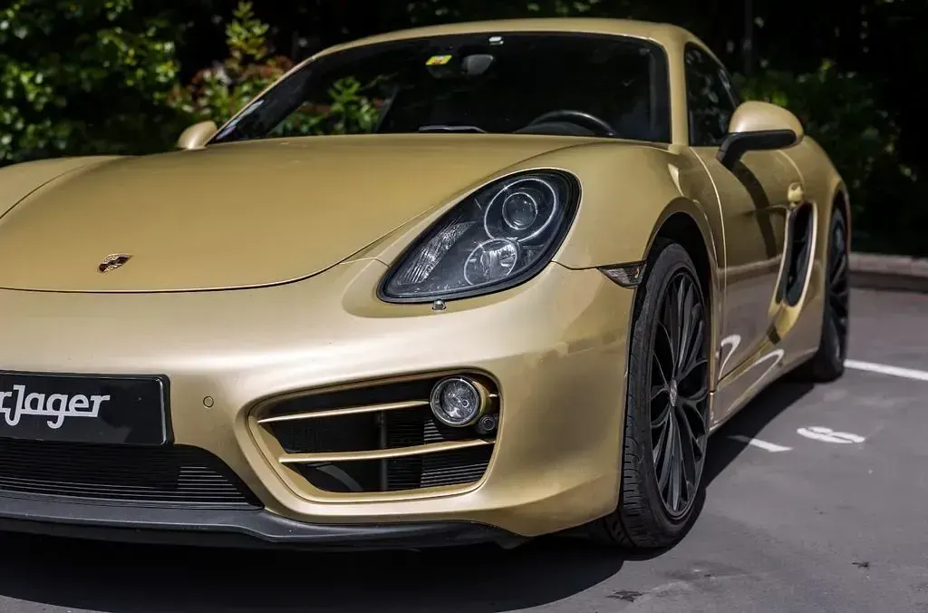 Gebraucht Porsche Cayman 275 PS (202 kW) 2014 Gold Coupé