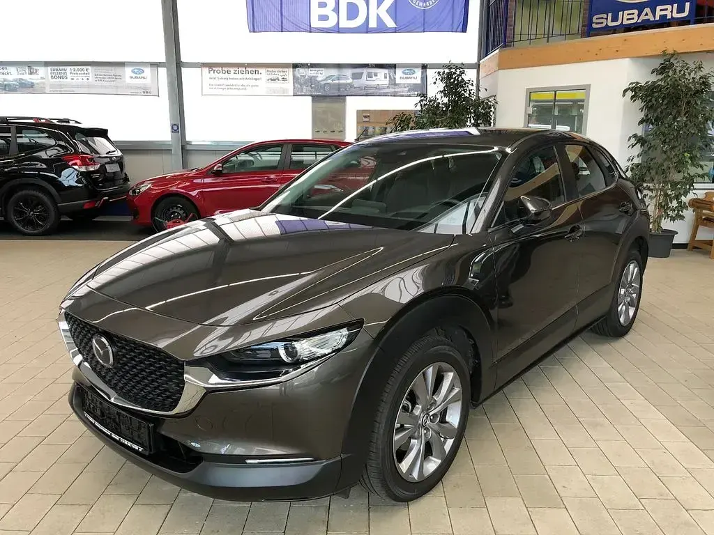 Gebraucht Mazda CX-30 Selection 179 PS (131 kW) 2021 Titanium flash (silber) SUV