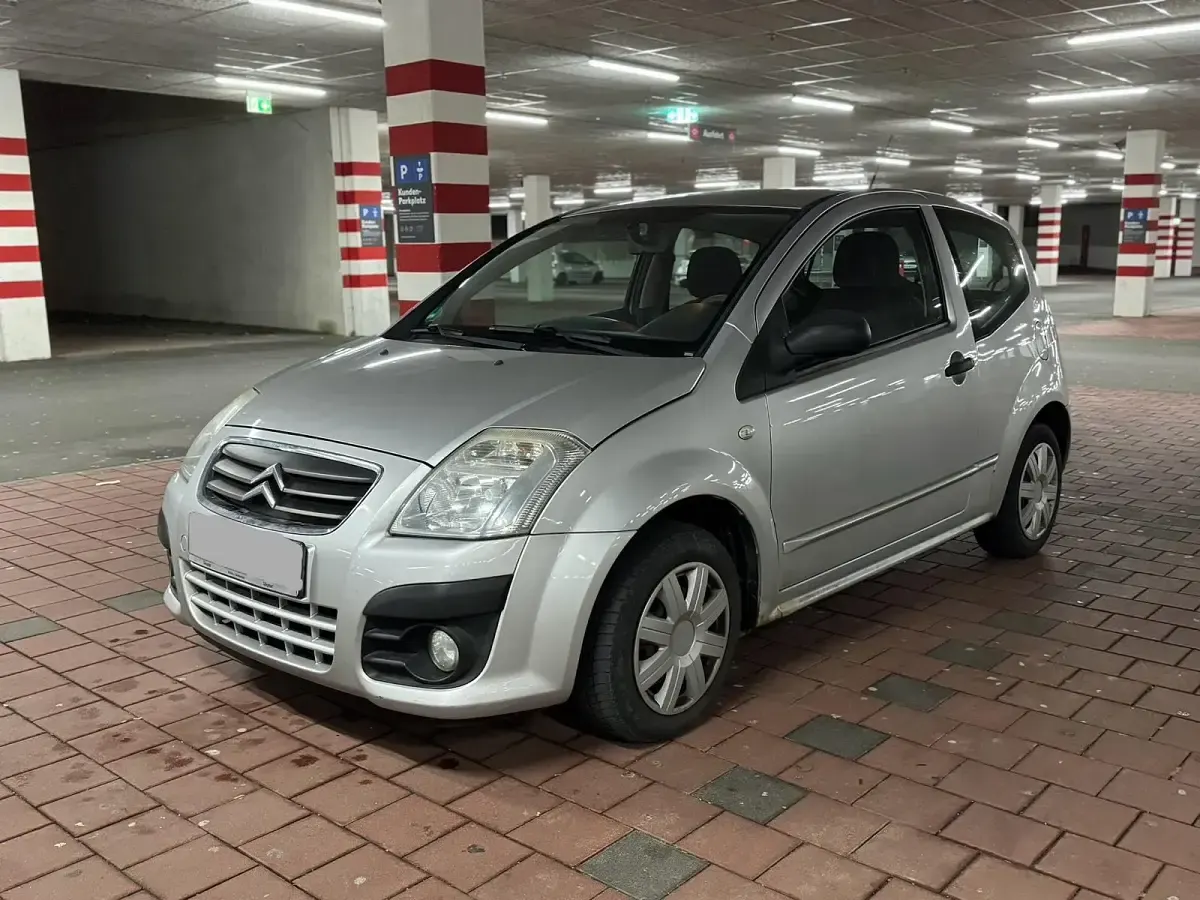 Gebraucht Citroën C2 60 PS (44 kW) 2008 Silber Kleinwagen