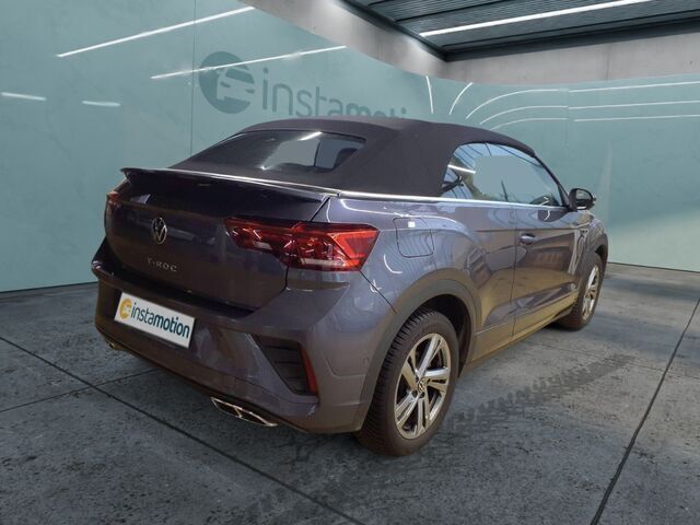 Grau Gebraucht 2024 VW T-Roc Cabriolet IQ Drive Cabrio | 34.025 € (Fairer Preis) - Bild 1/2