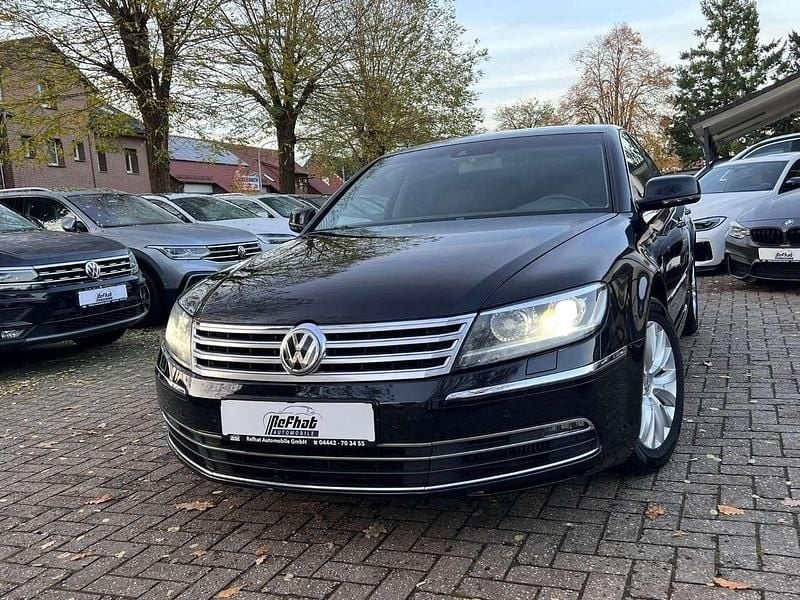 Schwarz Gebraucht 2015 VW Phaeton S Limousine | 11.950 € (Superpreis) - Bild 1/4