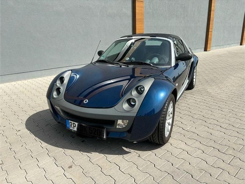 Blau Gebraucht 2003 Smart Roadster Cabrio | 4.900 € (Guter Preis) - Bild 1/4