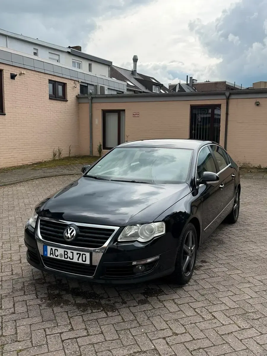 Używany VW Passat 113 KM (83 kW) 2007 Czarny Sedan/Limuzyna