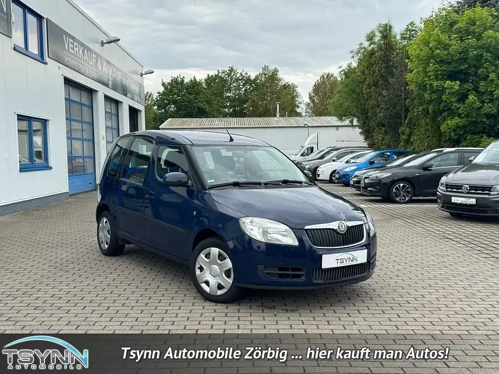 Gebraucht Skoda Roomster Style 69 PS (50 kW) 2009 Pacificblau Van / Kleinbus